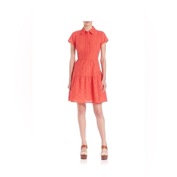 DVF Skylar Eyelet Dress - Picture 2 of 13